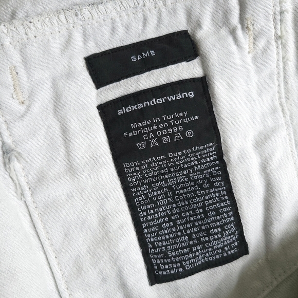 Alexander Wang Game Snake Print Casual Oversized Denim Jacket - Picture 6 of 10